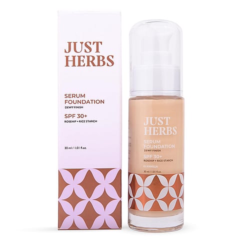 Just Herbs Serum Foundation for dry skin